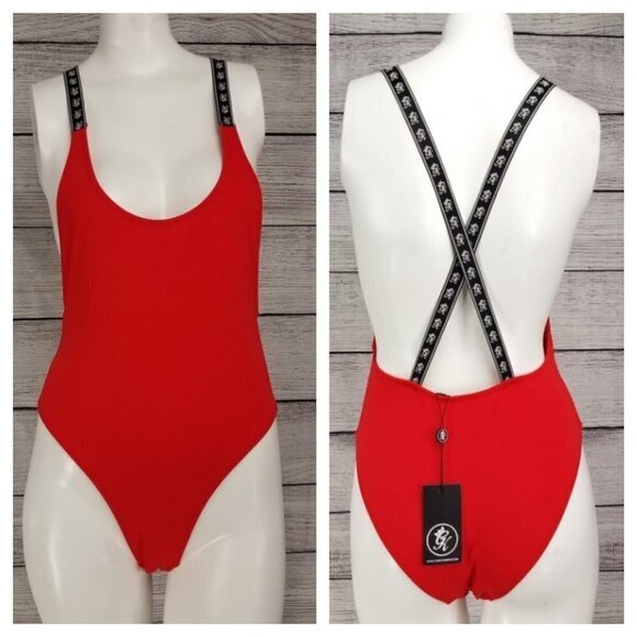 Gym King Sylvia 8 One piece swimsuit Open back - Picture 1 of 8